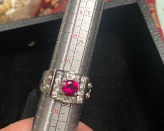 12.5 SIZE BLING STERLING $35