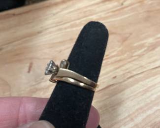 SIDE VIEW  2 RING SET 