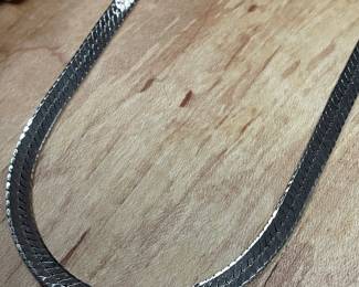 CLOSE UP OF LINK ON .925 CHAIN  $49