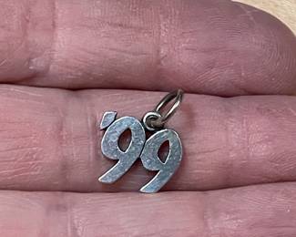 james avery retired hard to find #99 charm sterling  not priced yet 