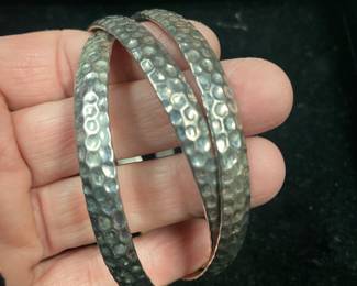 3 CONNECTED .925 BANGLES $49