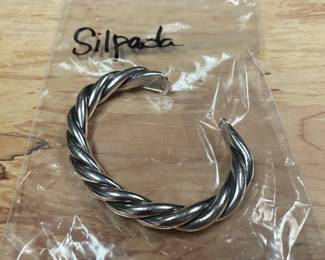 heavy sterling cuff  silpada  $125