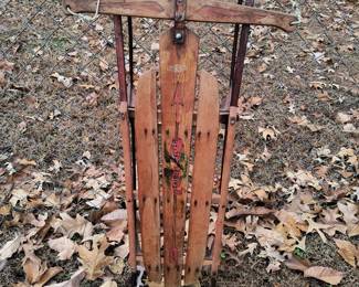 Planet Jr flexible flyer snow sled