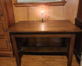 Missionary oak table