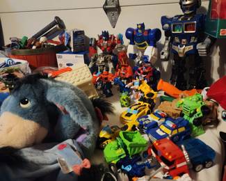 Robots and more toys