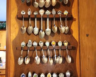Miniature spoon collection