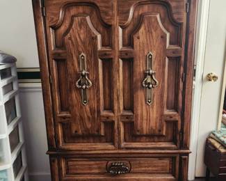 Oak armoire