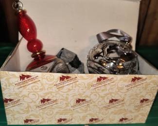 Egyptian Museum glass ornaments