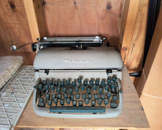 Vintage Remington typewriter