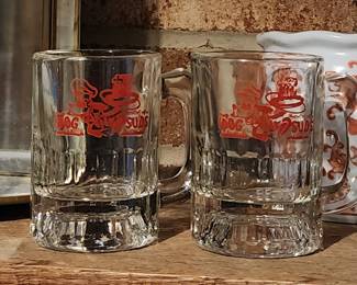 Dog-n-suds miniature mugs