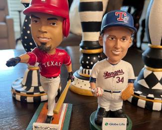 Bobble heads, Nolan, Ryan, and Nelson CRUZ!!