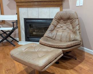 Madsen & Schubell Lounge Chair and Ottoman