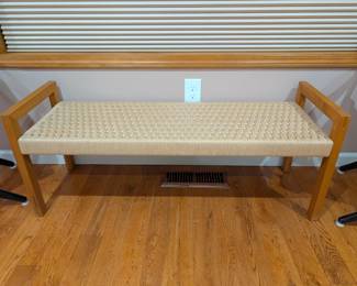 Sun Cabinet Woven Bench