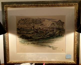 Very sweet landscape beautifully framed