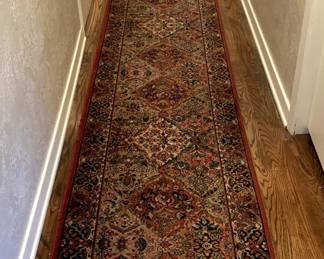 Costom made Karastan runner, 19.5 feet long