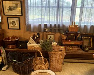 Lots of very high quality baskets