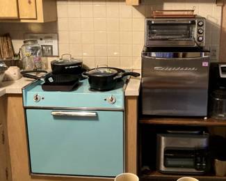Toaster oven, Mini fridge, coffee makers, too much to mention it all!