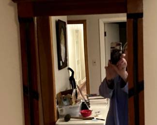 Victorian Eastlake mirror