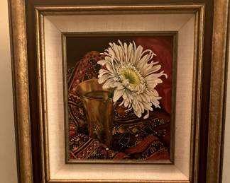 Beautiful Judith Richie, oil on Masonite. Local artist!