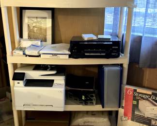 Tons of office equipment and supplies