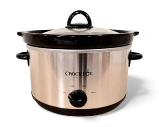 171 CrockPotStainlessSlowCookerwCeramicInsert