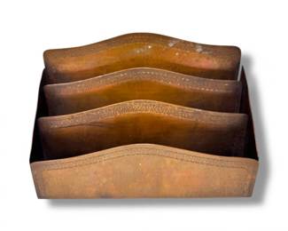 154 DirkVanErpHammeredCopperLetterOrganizerMarked