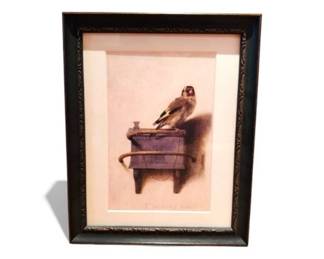 22 TheGoldfinchbyCarelFabritiusFramedArtReproduction