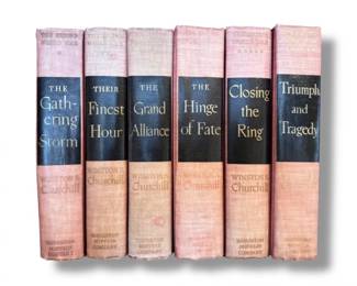 101 WinstonChurchillTheSecondWorldWar6VolumeMemoirSet