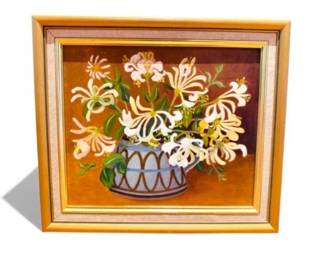 61 ElsieMartinHoneysuckleFramedArtwork