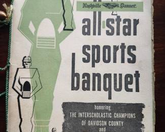 Noel Hotel 1-22-1948 Nashville Banner All Star Sports Banquet 