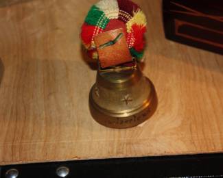 Heavy brass bell  Switzerland 