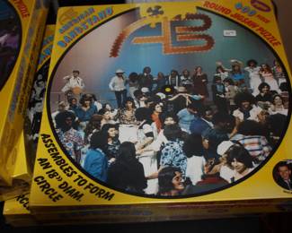 All factory sealed NIB puzzles:  Set of 4 American Bandstand   #2  1960's