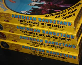 All factory sealed NIB puzzles:  Set of 4 American Bandstand   #1  1950's