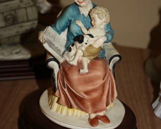 Cast:  Grand Ma reading to boy and his dog