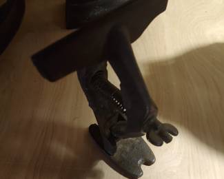 Antique iron vice/holder