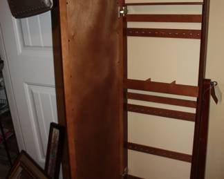 Full length mirror/jewelry cabinet