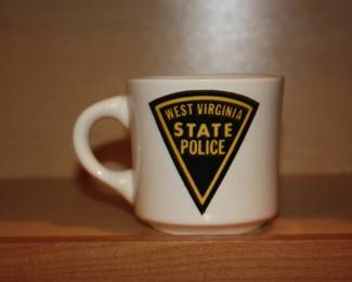 W.V. state police mug