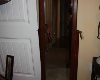 Full length mirror/jewelry cabinet