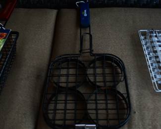 Hamburger patty grill