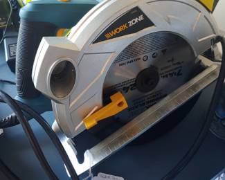 New Work Zone skill saw