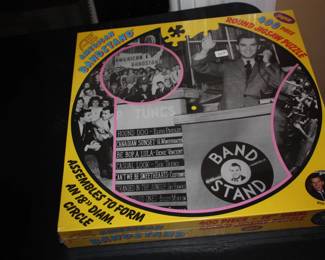 All factory sealed NIB puzzles:  Set of 4 American Bandstand   #1  1950's