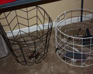 2 wire baskets
