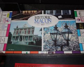 NIB factory sealed RARE historic Macon 1823 Monopoly game
