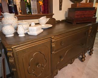 Vintage Abernathy buffet & cabinet