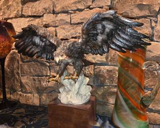 Eagle statue