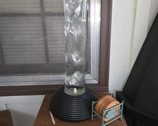 Aqua scope bubble floor lamp