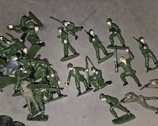 Vintage toy soldiers