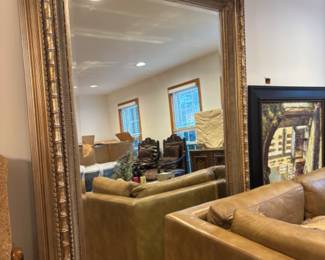 Stunning 8’ wall mirror 