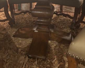 Base of dining room table