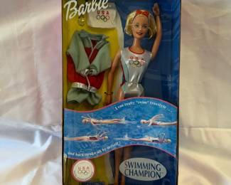 Barbie swimming Champion doll